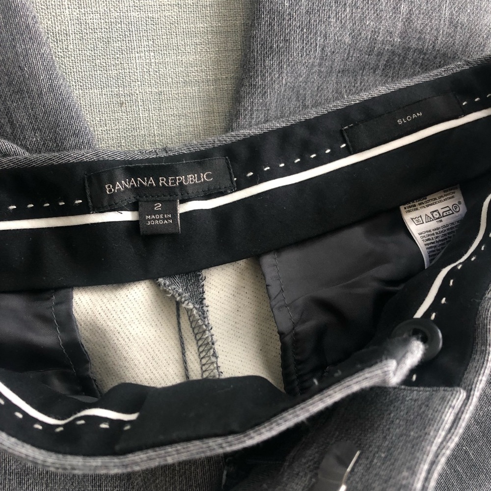 Banana Republic Sloan Slacks Sz 2